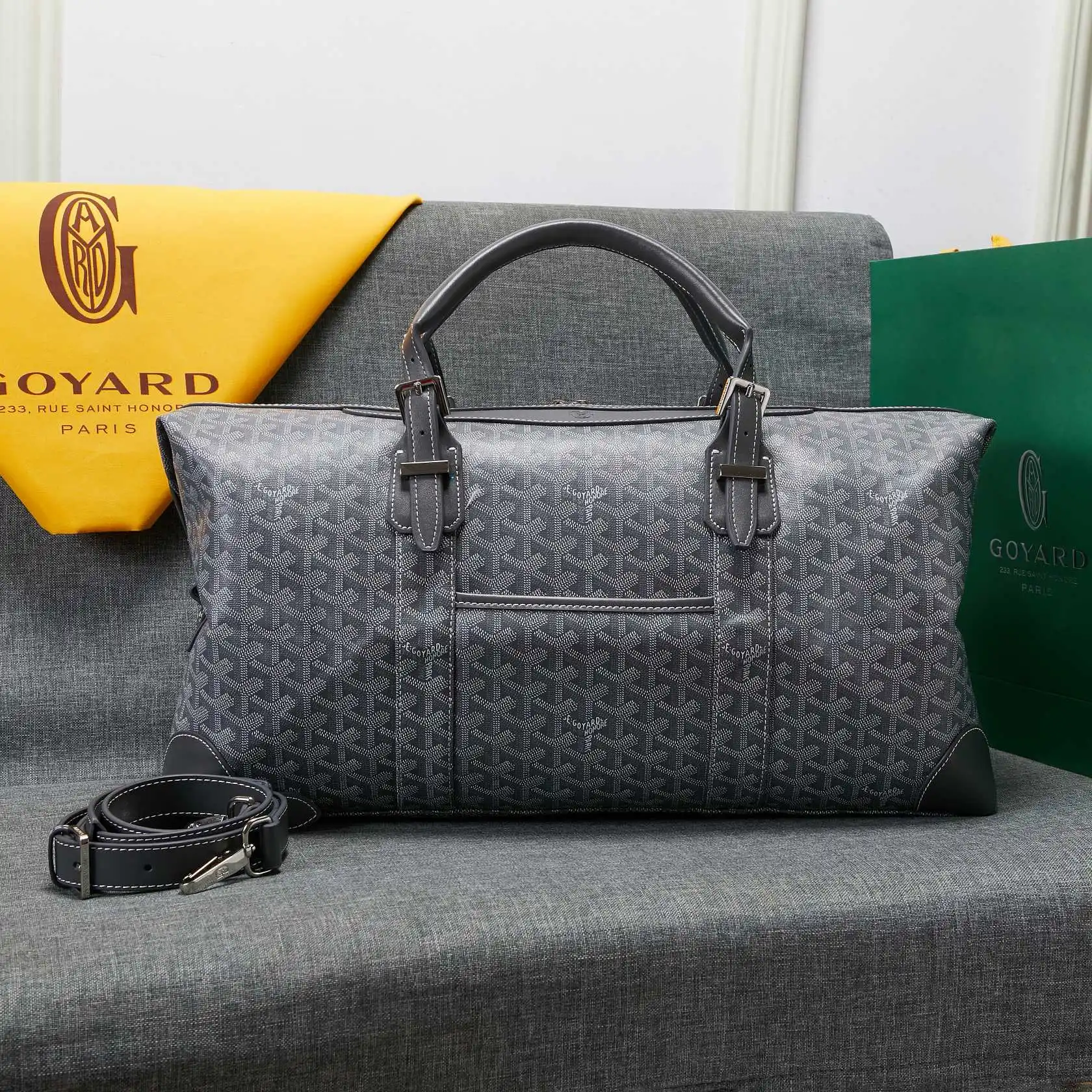 Firstbag ru GOYARD Travel 55 Bag 0123