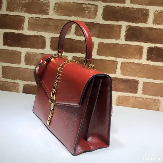 First bag ru 1969 bag Gucci small handle Sylvie top 0225