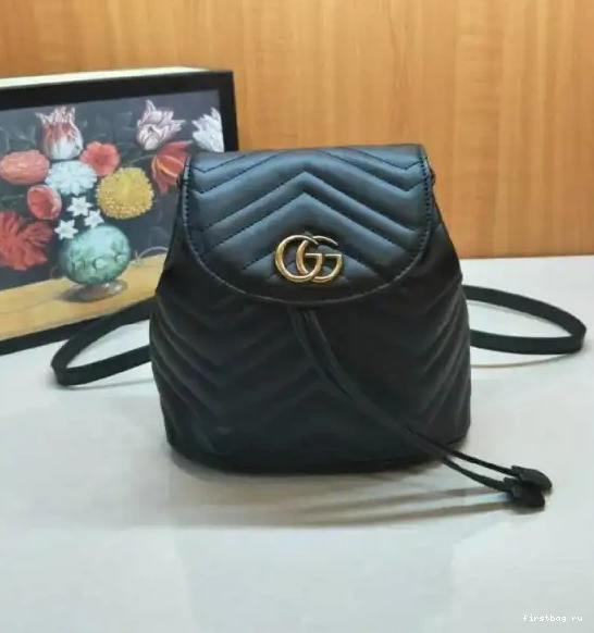 Firstbag ru Gucci GG 528129 backpack Marmont matelassé 0218