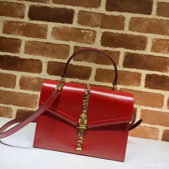 First bag ru 1969 bag Gucci small handle Sylvie top 0225