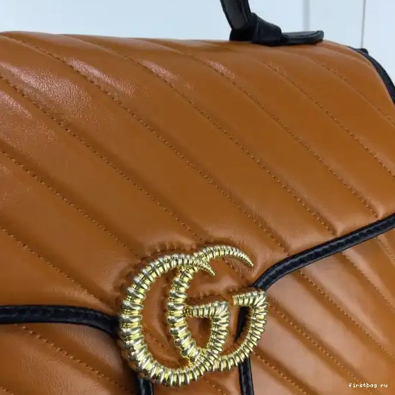 Firstbag ru small bag GG top Gucci Marmont handle 0210