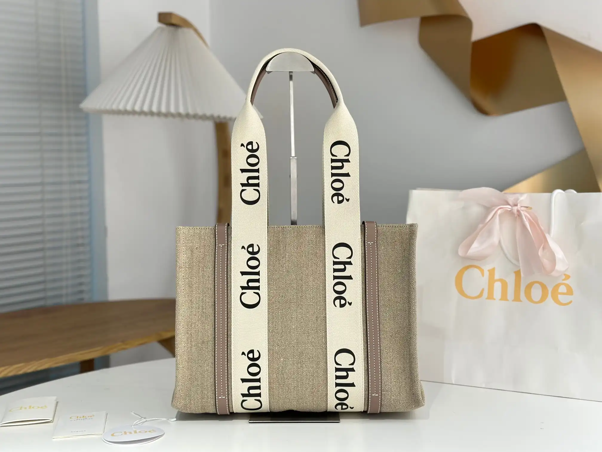 Firstbag ru CHLOÉ woody tote bag-Mini S M L 0203