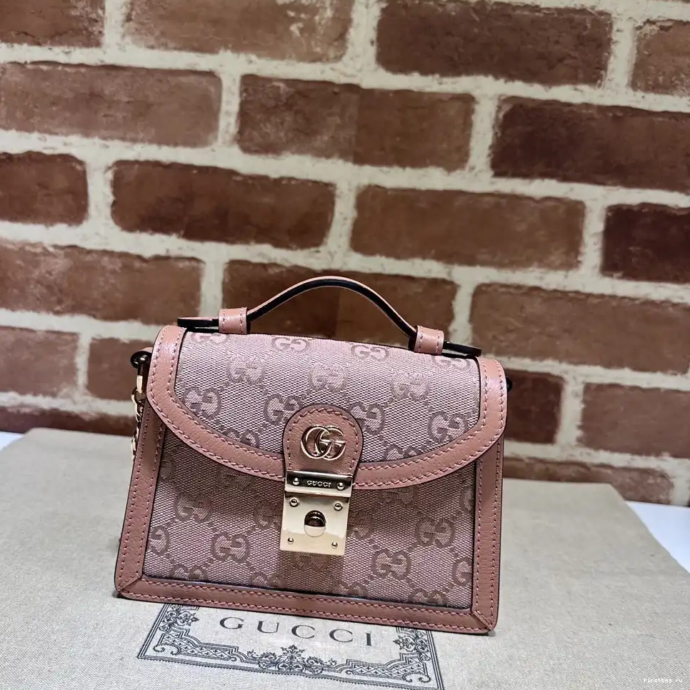 Firstbag ru TOP MATELASSÉ GUCCI GG HANDLE BAG SMALL 0210