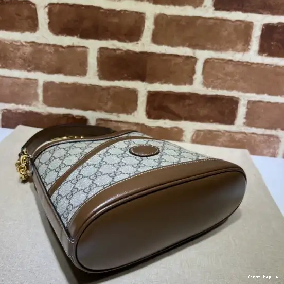 First bag ru G shoulder Large bag GUCCI Interlocking with 0226