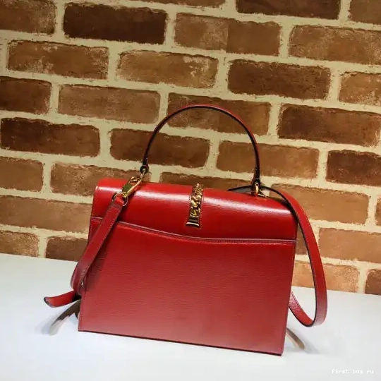 First bag ru 1969 bag Gucci small handle Sylvie top 0225