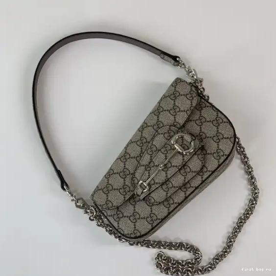 First bag ru MINI SHOULDER 1955 GUCCI HORSEBIT BAG 0217