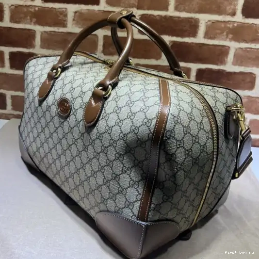 First bag ru GUCCI Ophidia GG medium carry-on duffle 0214