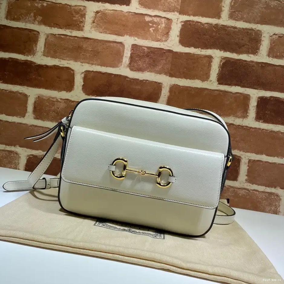 First bag ru small bag Horsebit GUCCI 1955 shoulder 0217