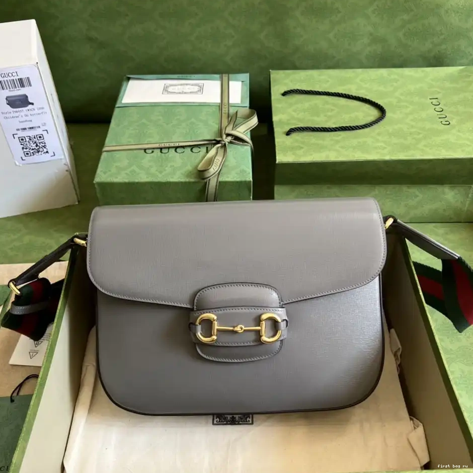 Firstbag ru shoulder Horsebit bag patchwork 1955 Gucci 0215