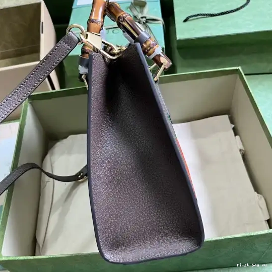 First bag ru Tote Diana Small x adidas Gucci Bag 0217