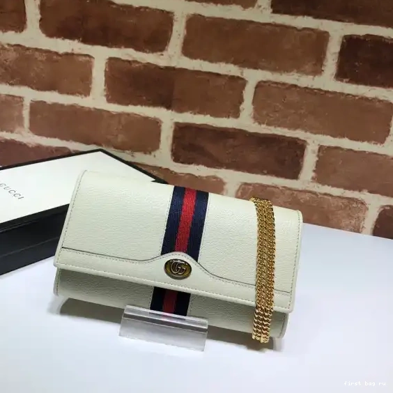 First bag ru chain Ophidia GG GUCCI wallet 0217