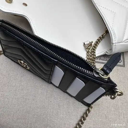 First bag ru BAG GUCCI GG MINI 21CM MARMONT 0217