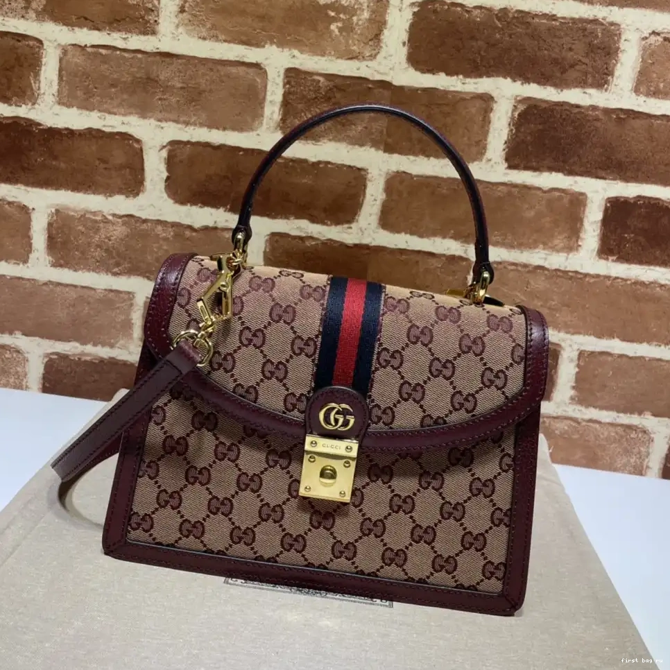 Firstbag ru top small Web GUCCI with handle Ophidia bag 0218