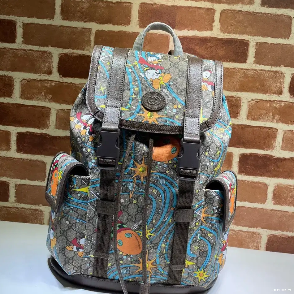 First bag ru Donald Gucci medium Disney Duck x backpack 0207