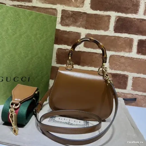 Firstbag ru Bamboo Bag With Handle GUCCI Mini Top 0210