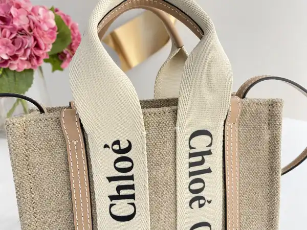 First bag ru Chloe Mini Woody tote bag-20*14*6cm 0203