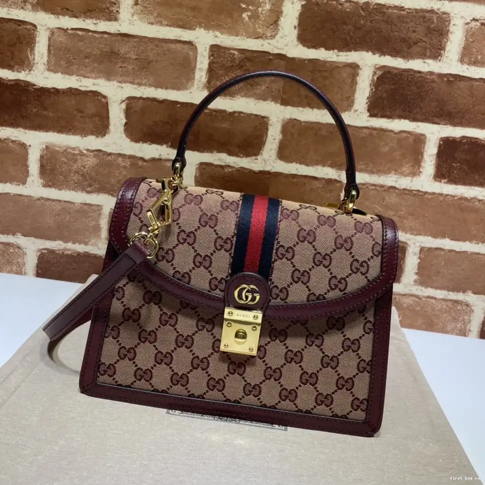 Firstbag ru top small Web GUCCI with handle Ophidia bag 0218