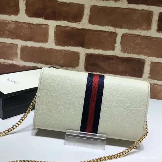 First bag ru chain Ophidia GG GUCCI wallet 0217