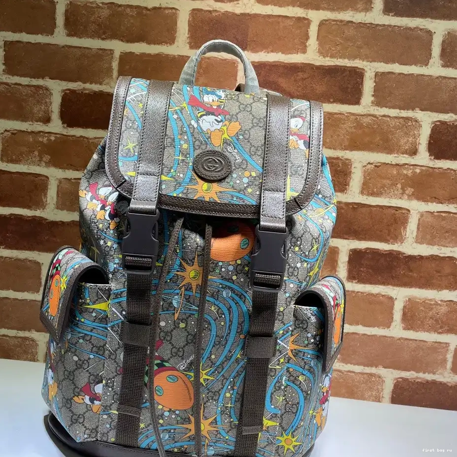 First bag ru Donald Gucci medium Disney Duck x backpack 0207