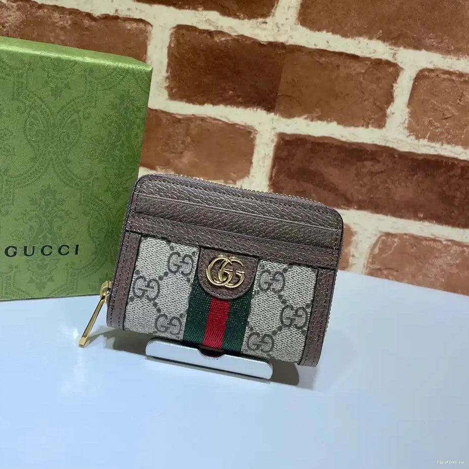 First bag ru case GG card wallet Ophidia Gucci 0211