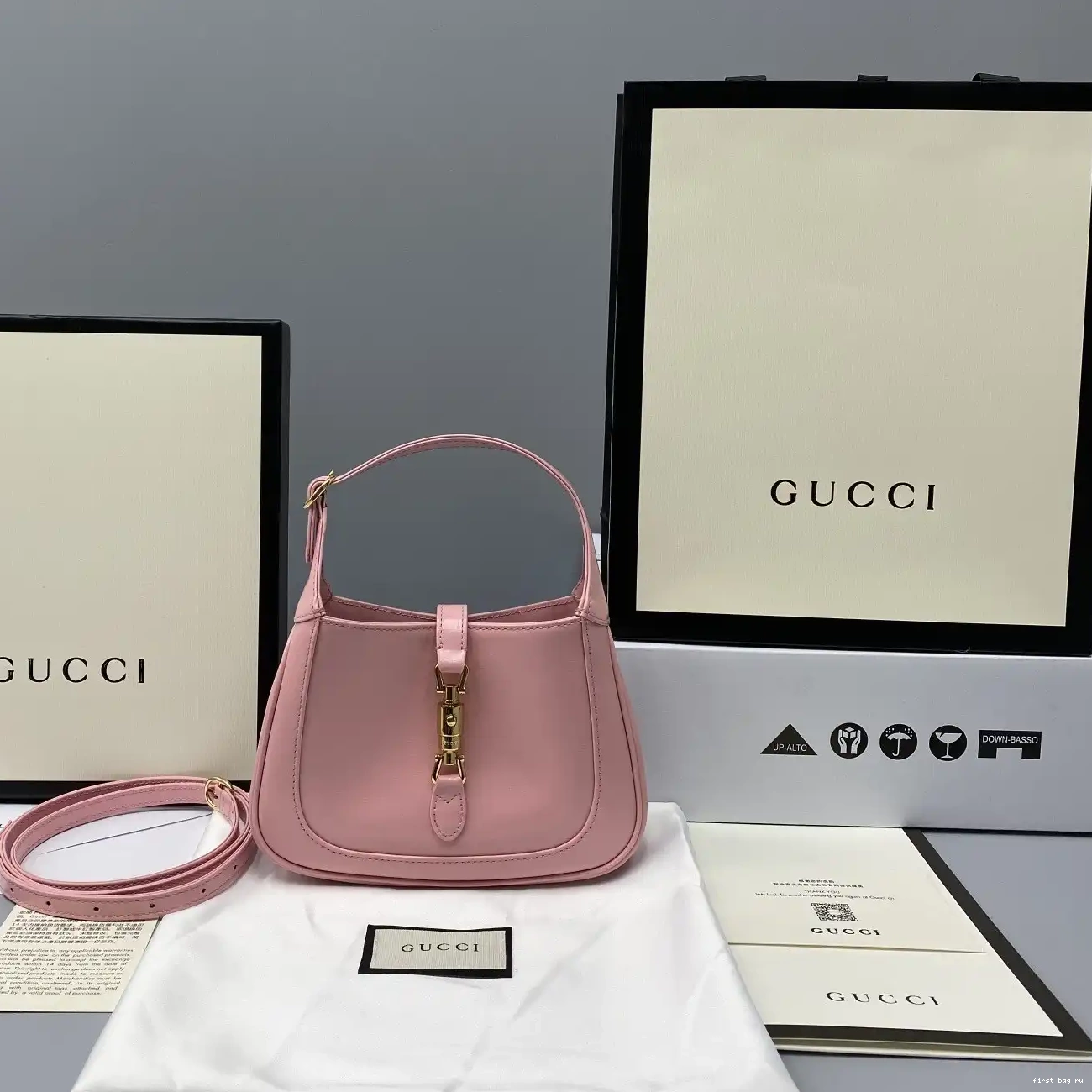 First bag ru GUCCI hobo 1961 bag mini Jackie 0220