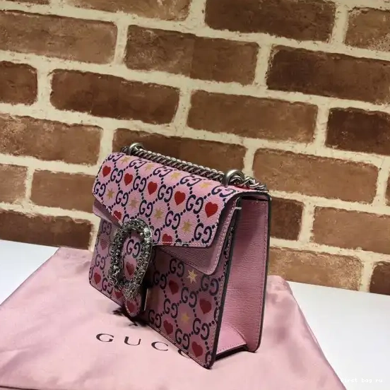 First bag ru Limited Edition GG GUCCI bag Dionysus mini Valentine's Day 0210