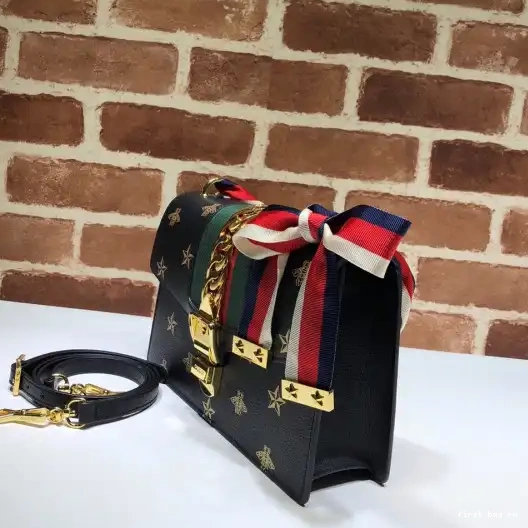 Firstbag ru small Bee bag GUCCI Star shoulder Sylvie 0224