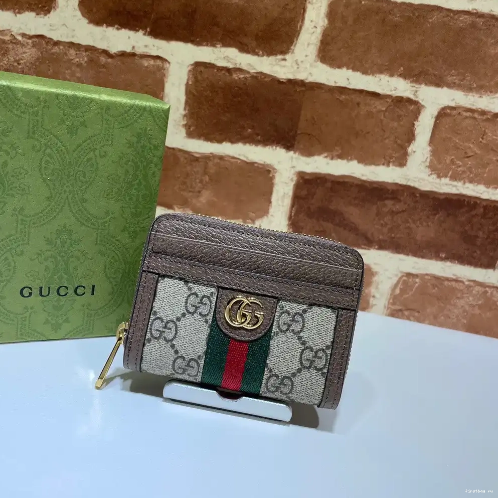 First bag ru case GG card wallet Ophidia Gucci 0211