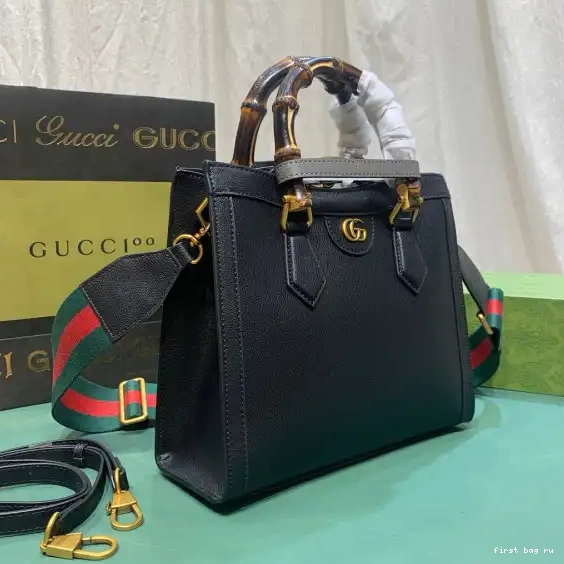 First bag ru small GUCCI Diana bag tote 0222