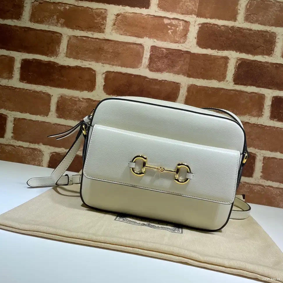 First bag ru small bag Horsebit GUCCI 1955 shoulder 0217