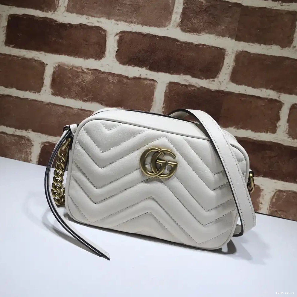 First bag ru GUCCI shoulder bag mini Marmont GG 0223