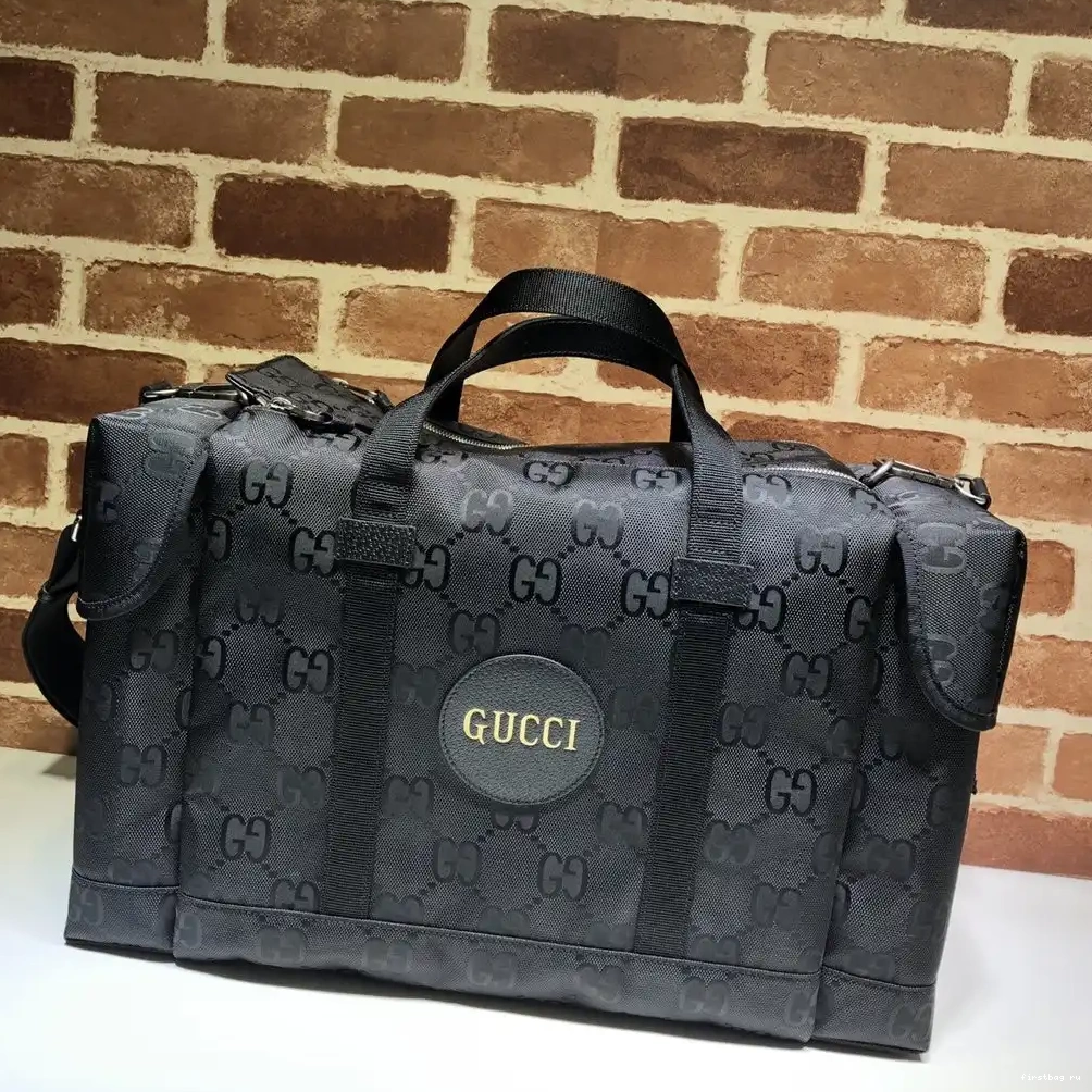 First bag ru bag The duffle Grid GUCCI Off 0213