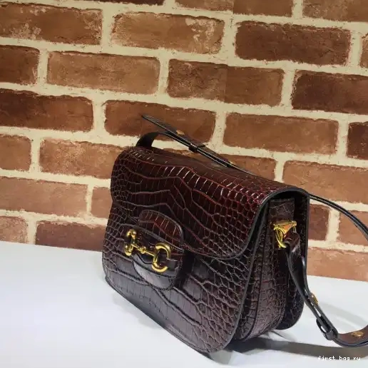 First bag ru bag GUCCI shoulder Horsebit 1955 0225