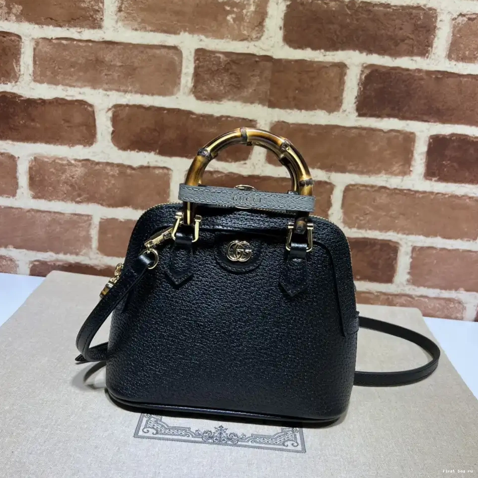 First bag ru tote Gucci mini bag Diana 0227