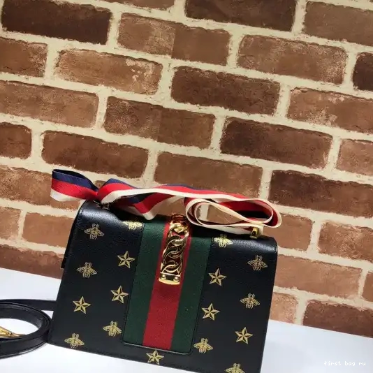 Firstbag ru small Bee bag GUCCI Star shoulder Sylvie 0224