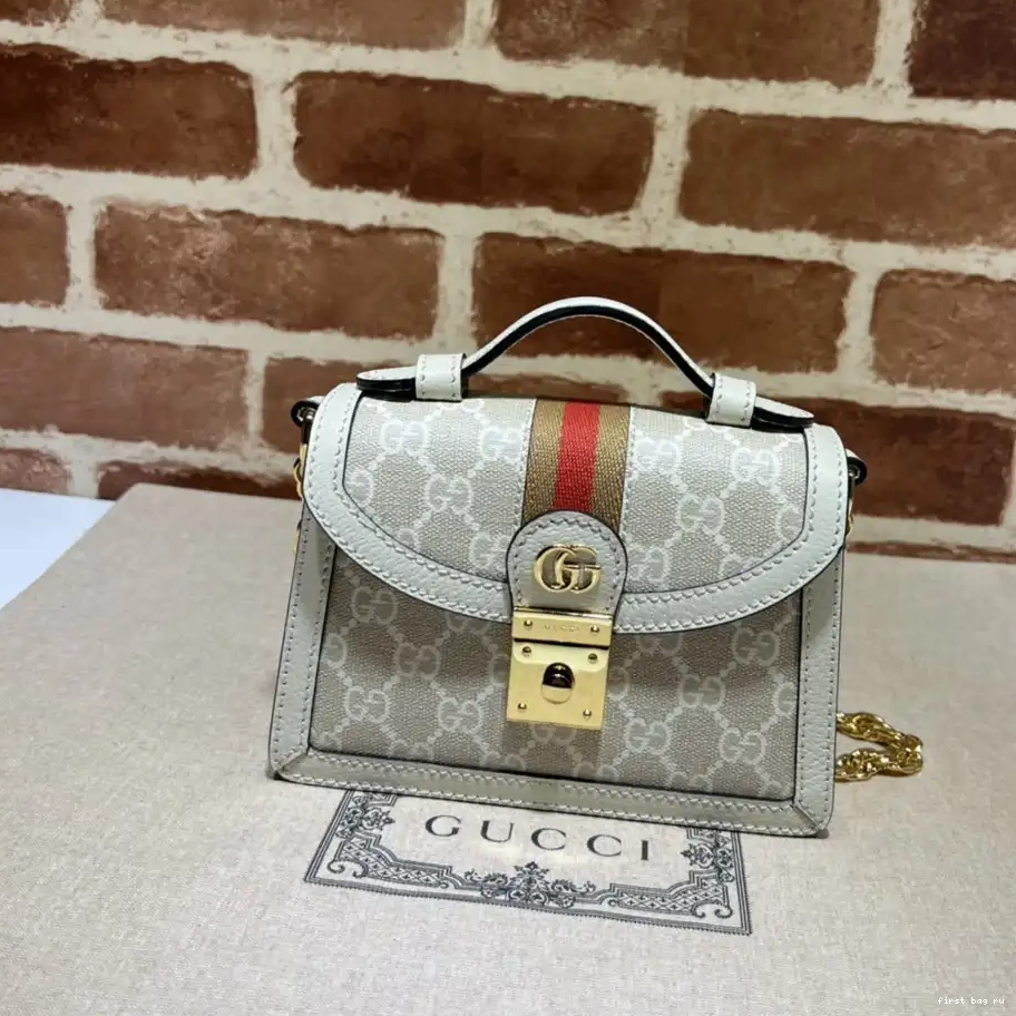 Firstbag ru HANDLE GG GUCCI MATELASSÉ TOP BAG SMALL 0217