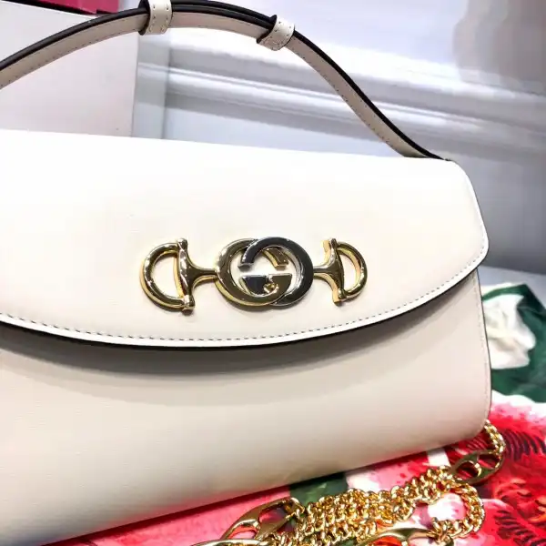 Firstbag ru Gucci Zumi smooth leather small shoulder bag 0205