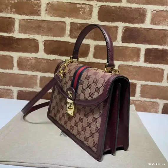 Firstbag ru top small Web GUCCI with handle Ophidia bag 0218