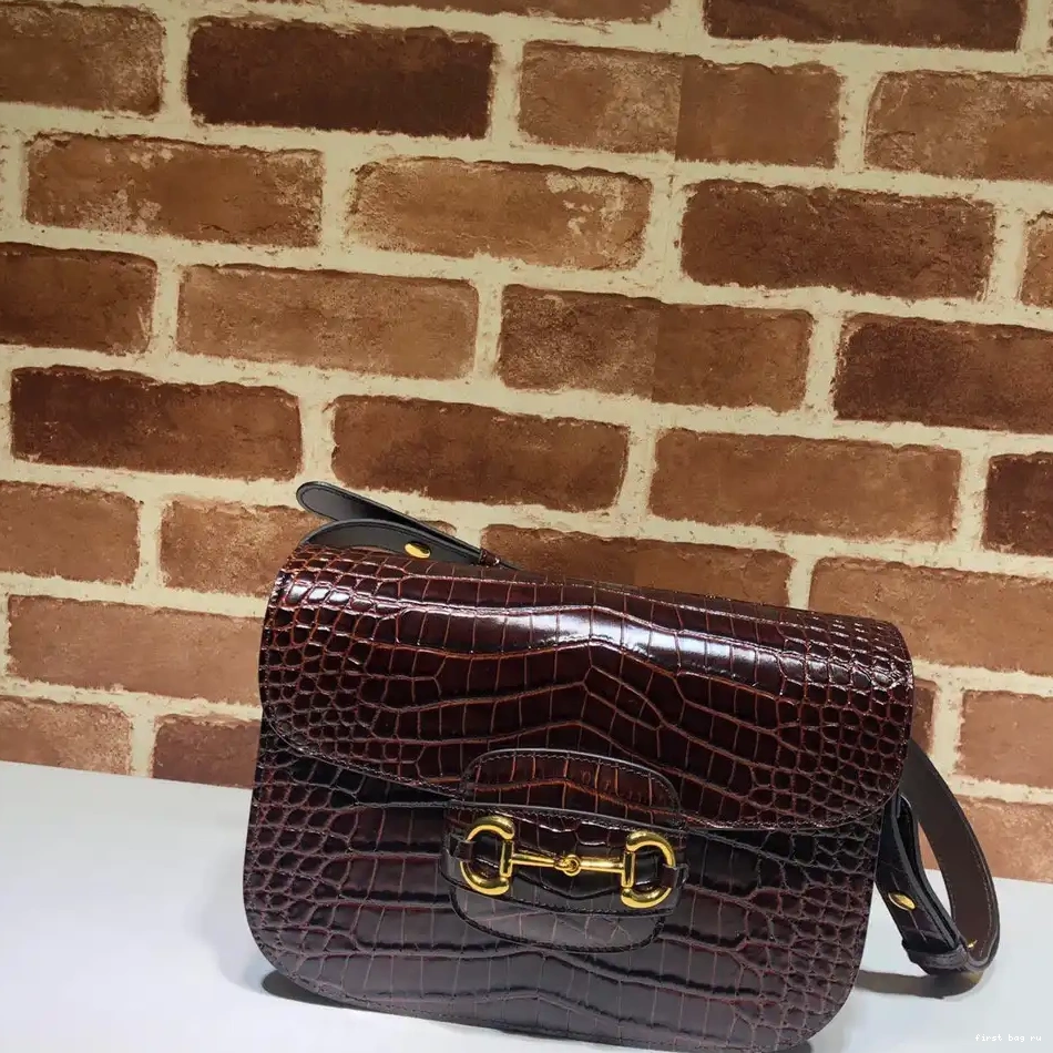 Horsebit bag shoulder 1955 GUCCI 0215