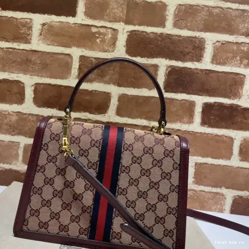 Firstbag ru top small Web GUCCI with handle Ophidia bag 0218