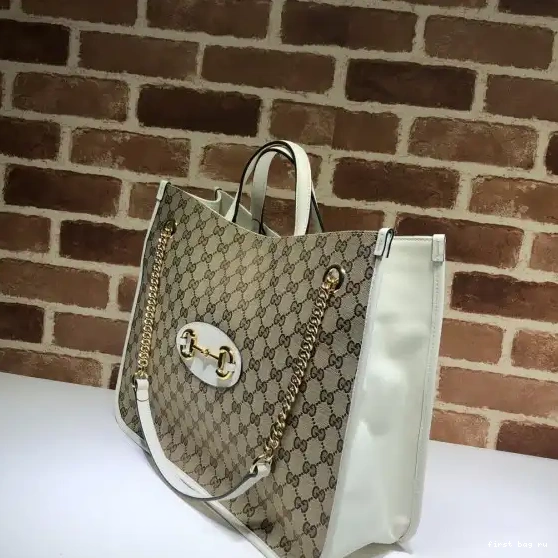 First bag ru large Horsebit GUCCI tote bag 1955 0219