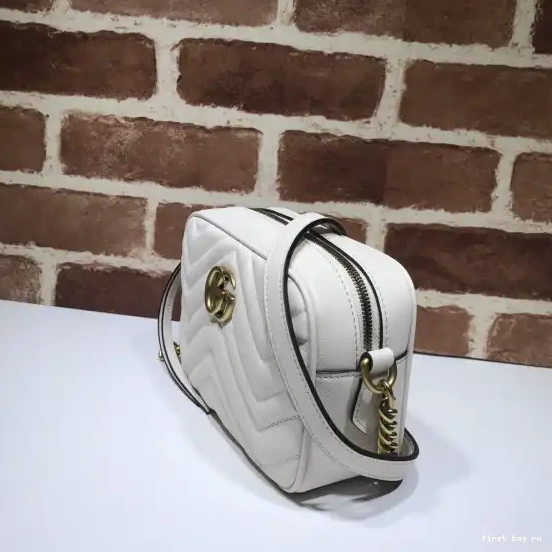 First bag ru GUCCI shoulder bag mini Marmont GG 0223