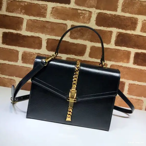 Firstbag ru small top 1969 Sylvie bag handle Gucci 0224