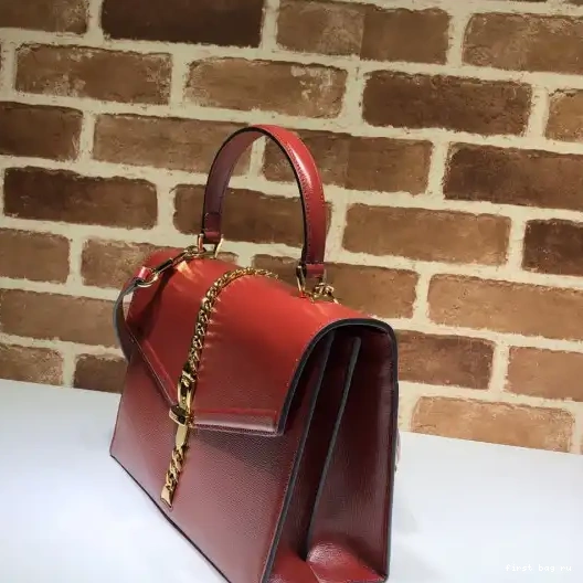 Firstbag ru small top bag Sylvie 1969 Gucci handle 0209