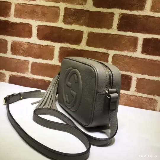 First bag ru Soho bag GUCCI disco small leather 0226