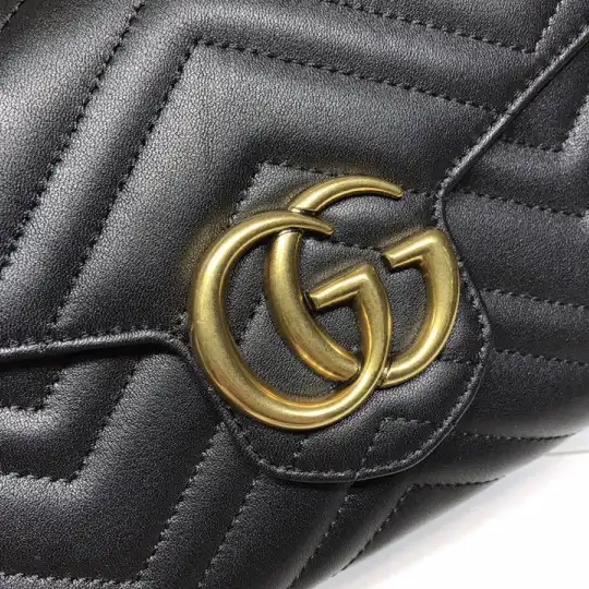 First bag ru CHAIN GUCCI MARMONT GG WALLET 0226