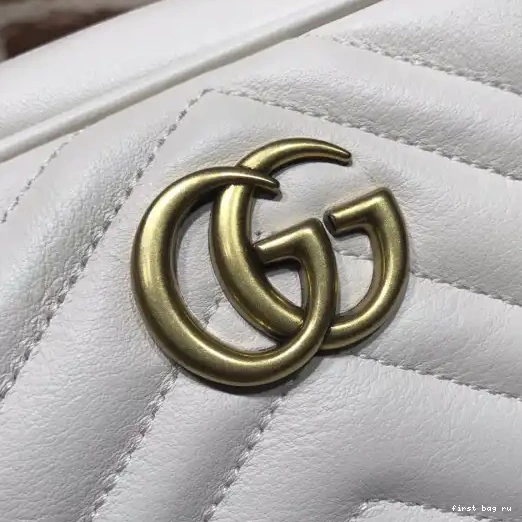 First bag ru GUCCI shoulder bag mini Marmont GG 0223