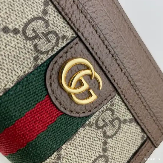 First bag ru case GG card wallet Ophidia Gucci 0211