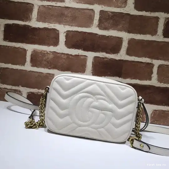 First bag ru GUCCI shoulder bag mini Marmont GG 0223