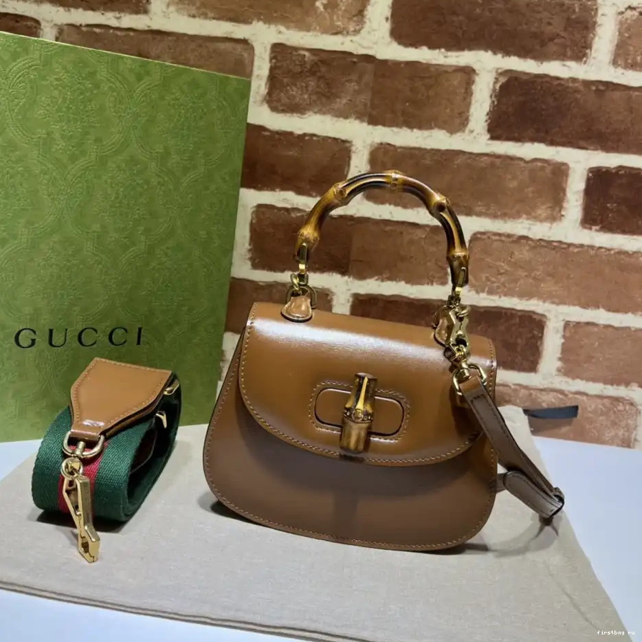 Firstbag ru Bamboo Bag With Handle GUCCI Mini Top 0210